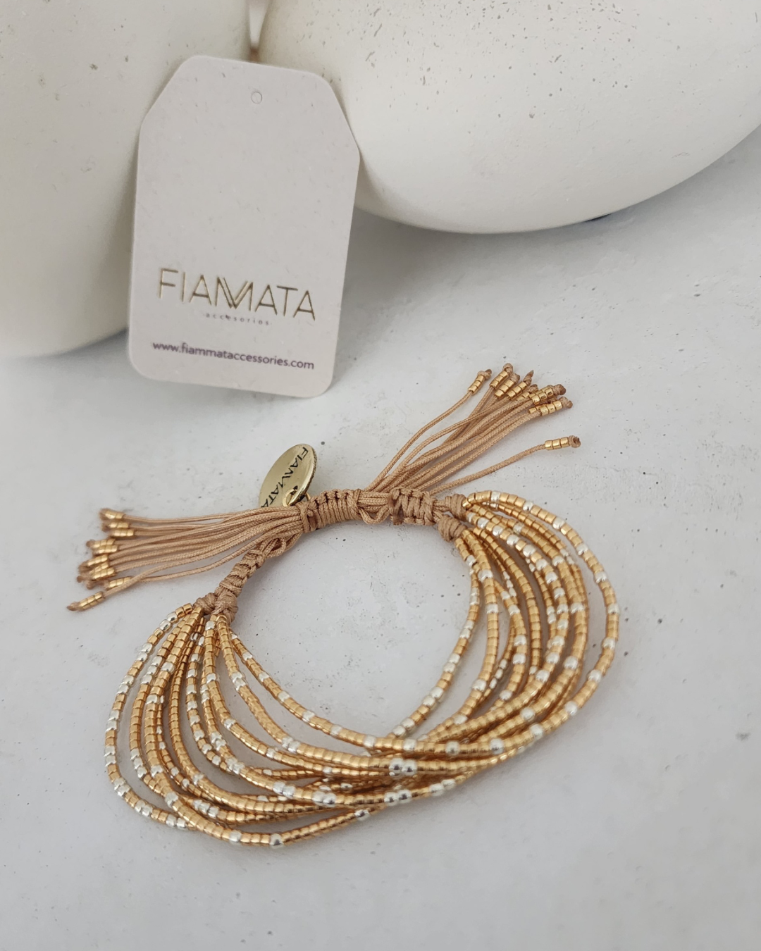 Pulsera varias Vueltas Metallic