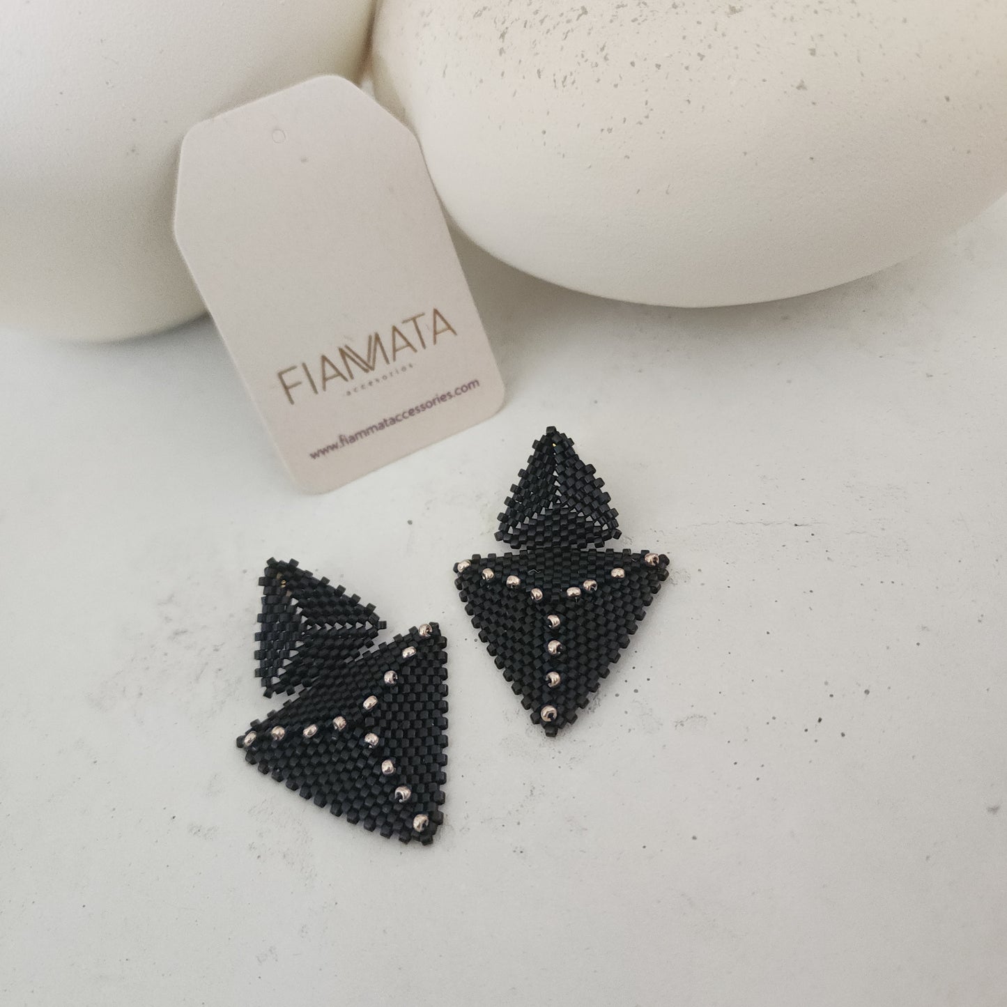 Aretes Doble Triangulo