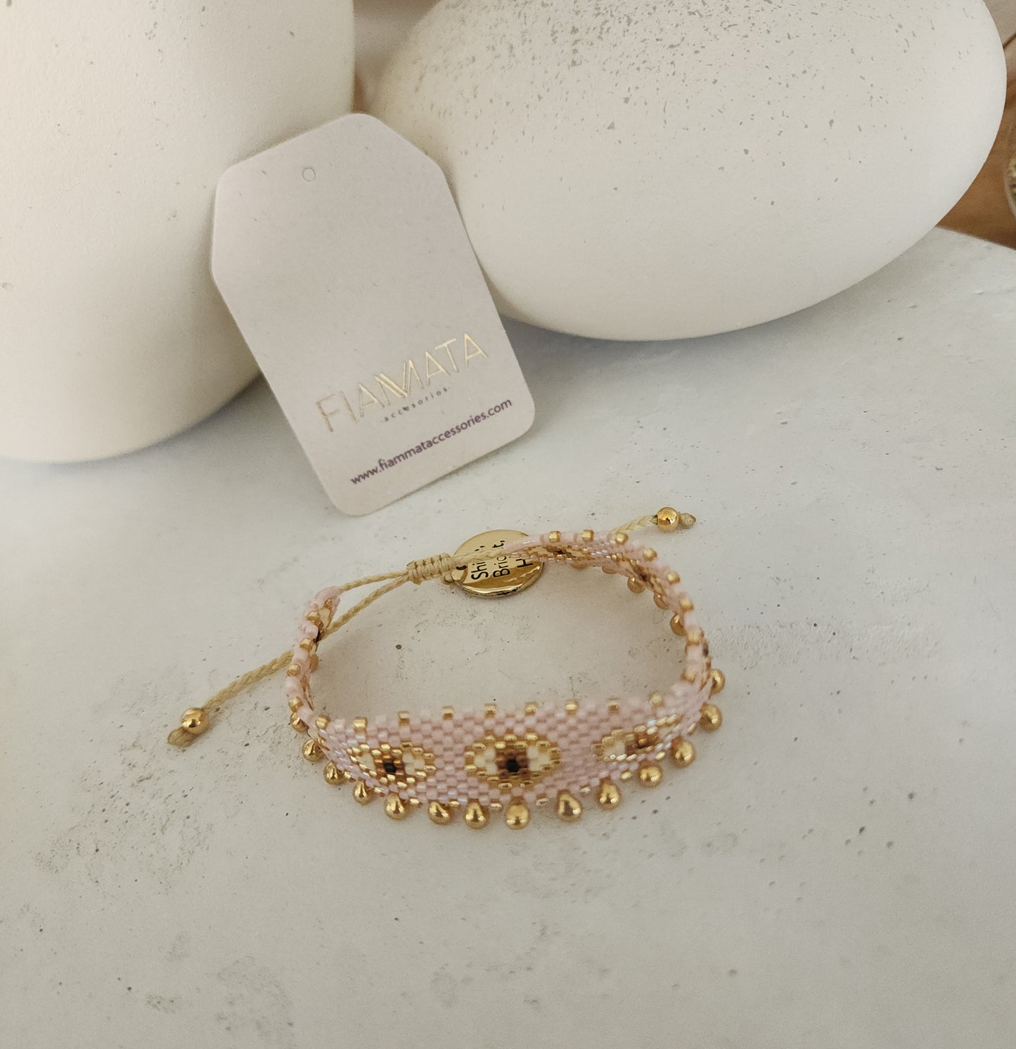 Pulsera Miyuki Gotas Ojos