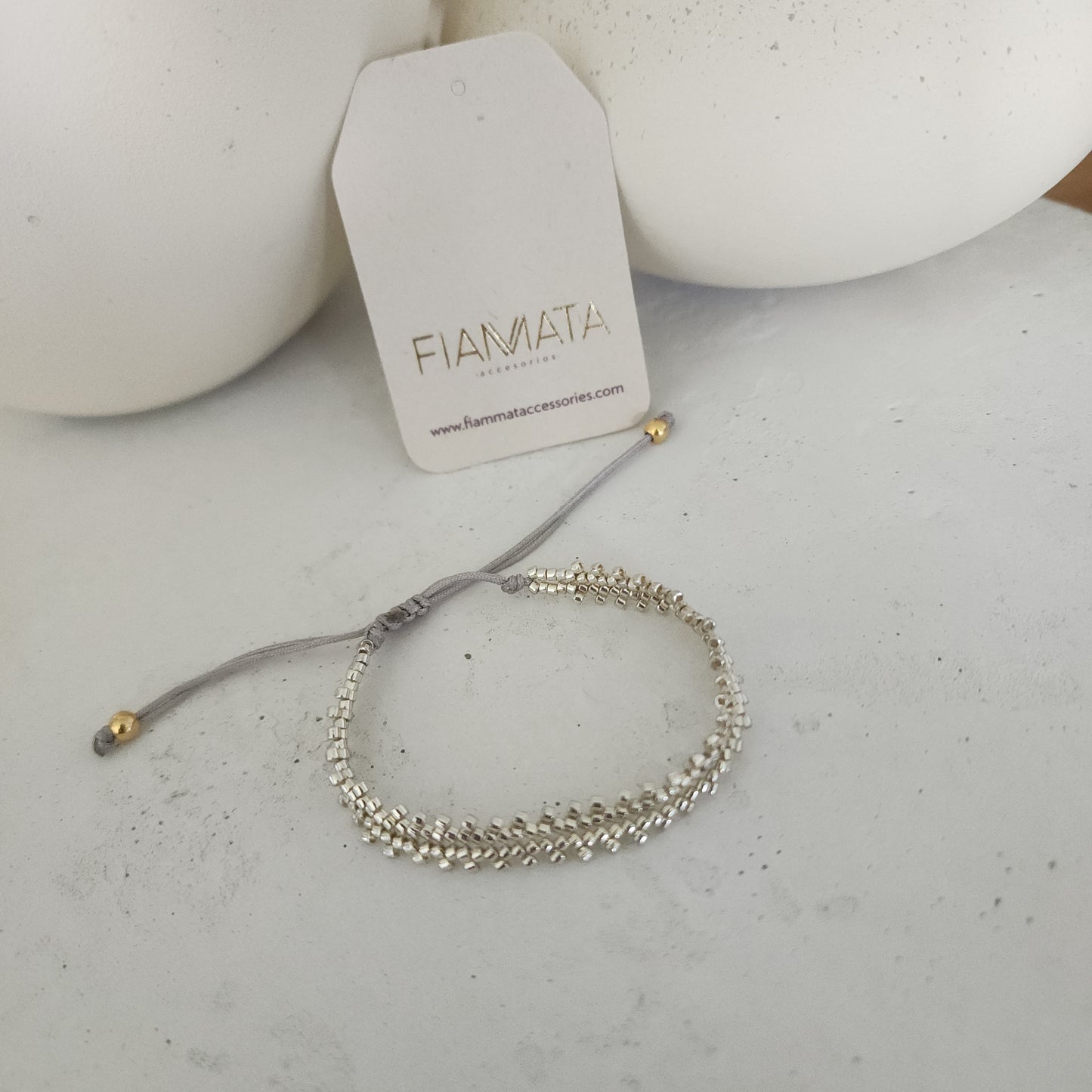 Pulsera Miyuki Espiga Skinny