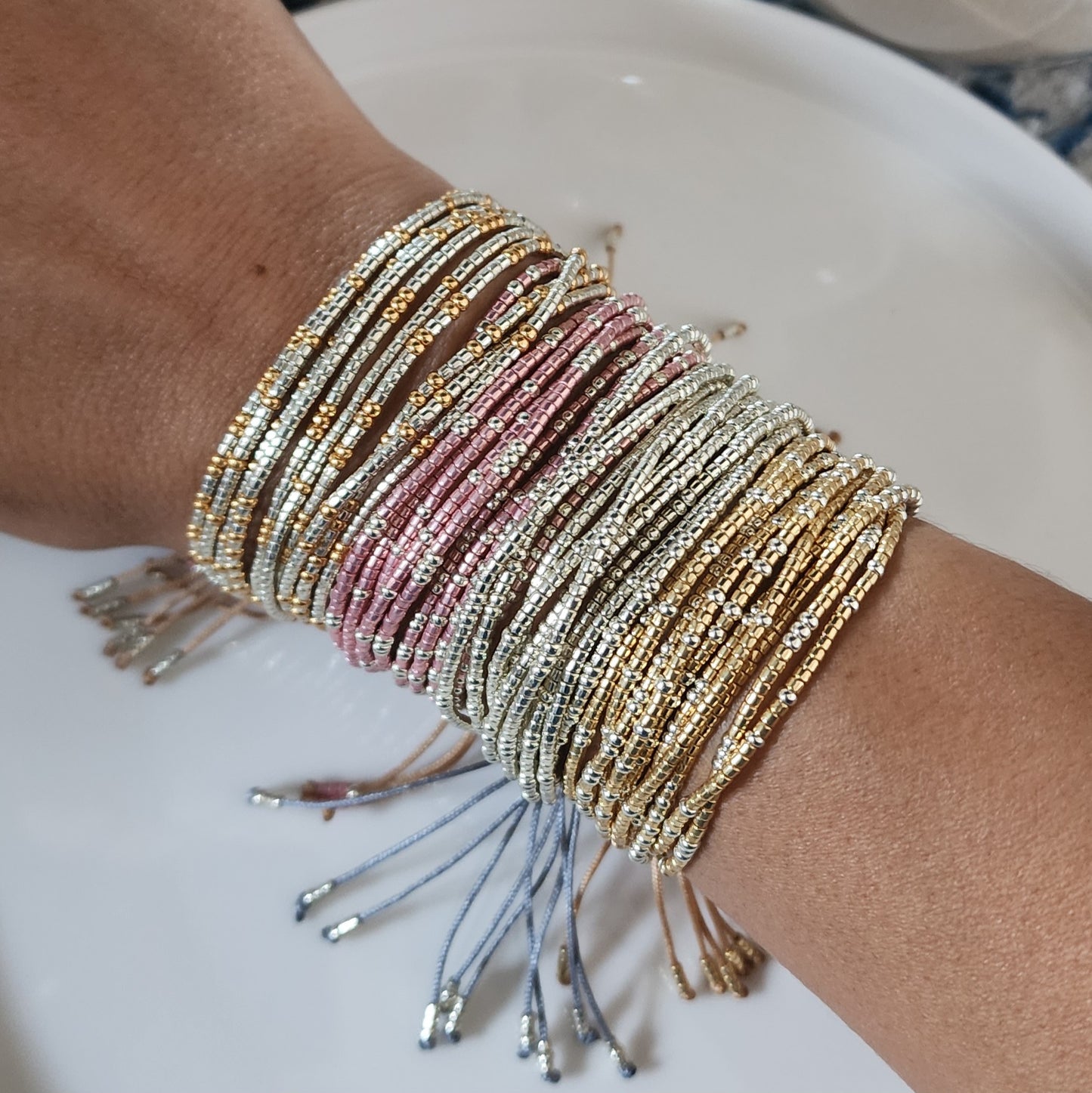 Pulsera Varias Vueltas Metallic