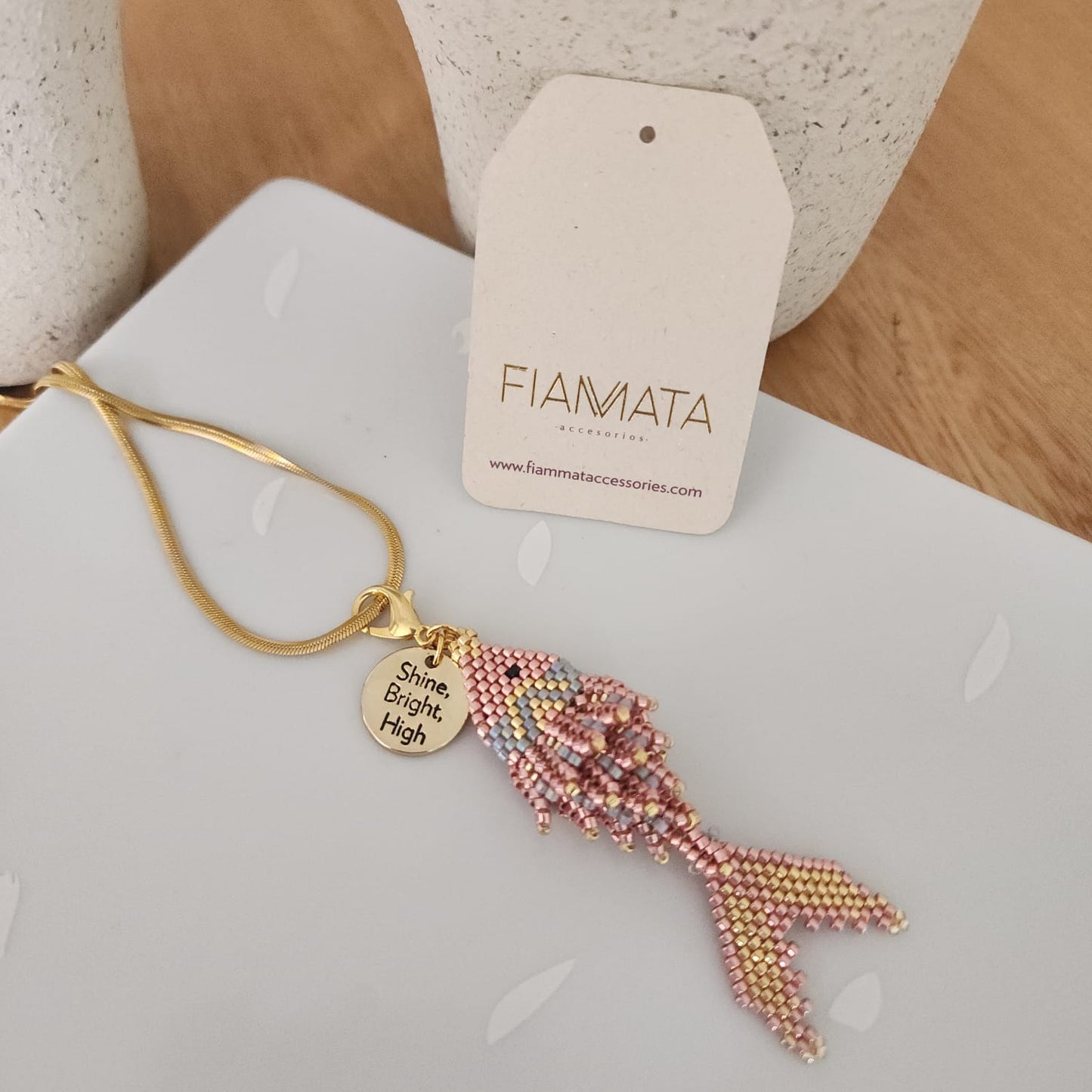 CADENA ACERO - DIJE PEZ