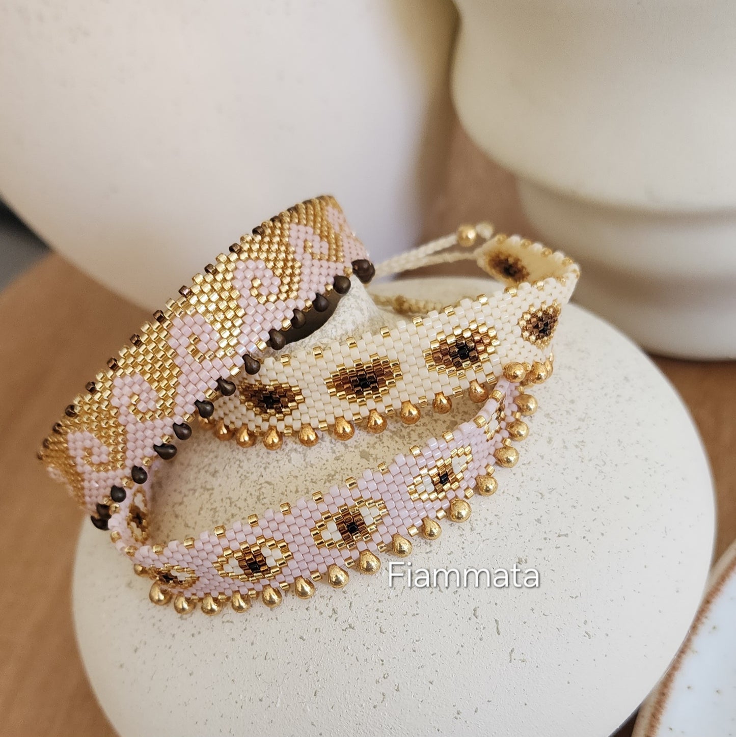 Pulsera Miyuki Gotas Ojos