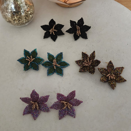 ARETES FLOR PISTILOS