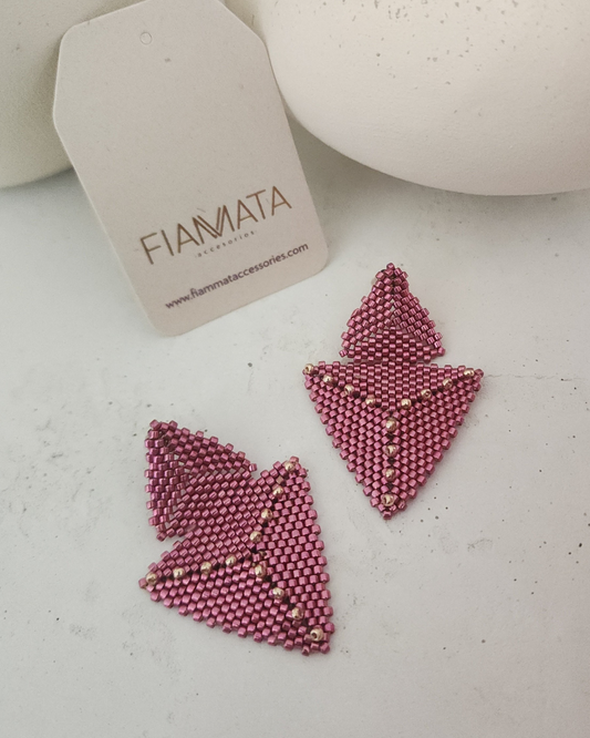 Aretes Doble Triangulo