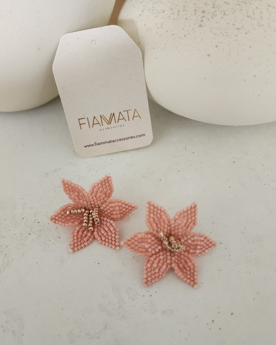 Aretes Flor Single