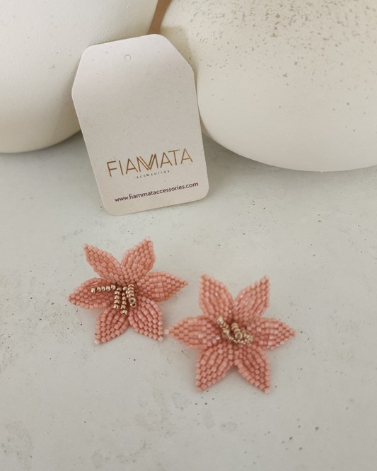 Aretes Flor Single