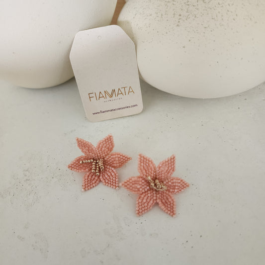 Aretes Flor Single