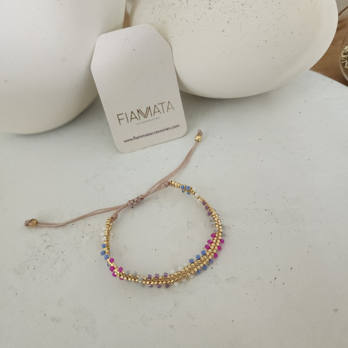Pulsera Miyuki Espiga Skinny