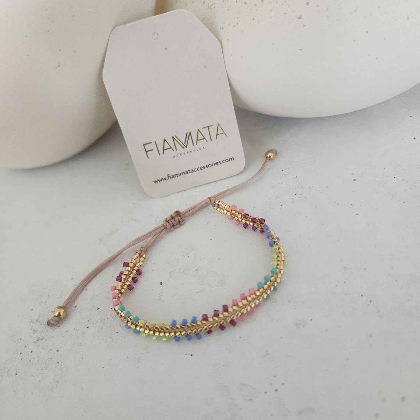 Pulsera Miyuki Espiga Skinny