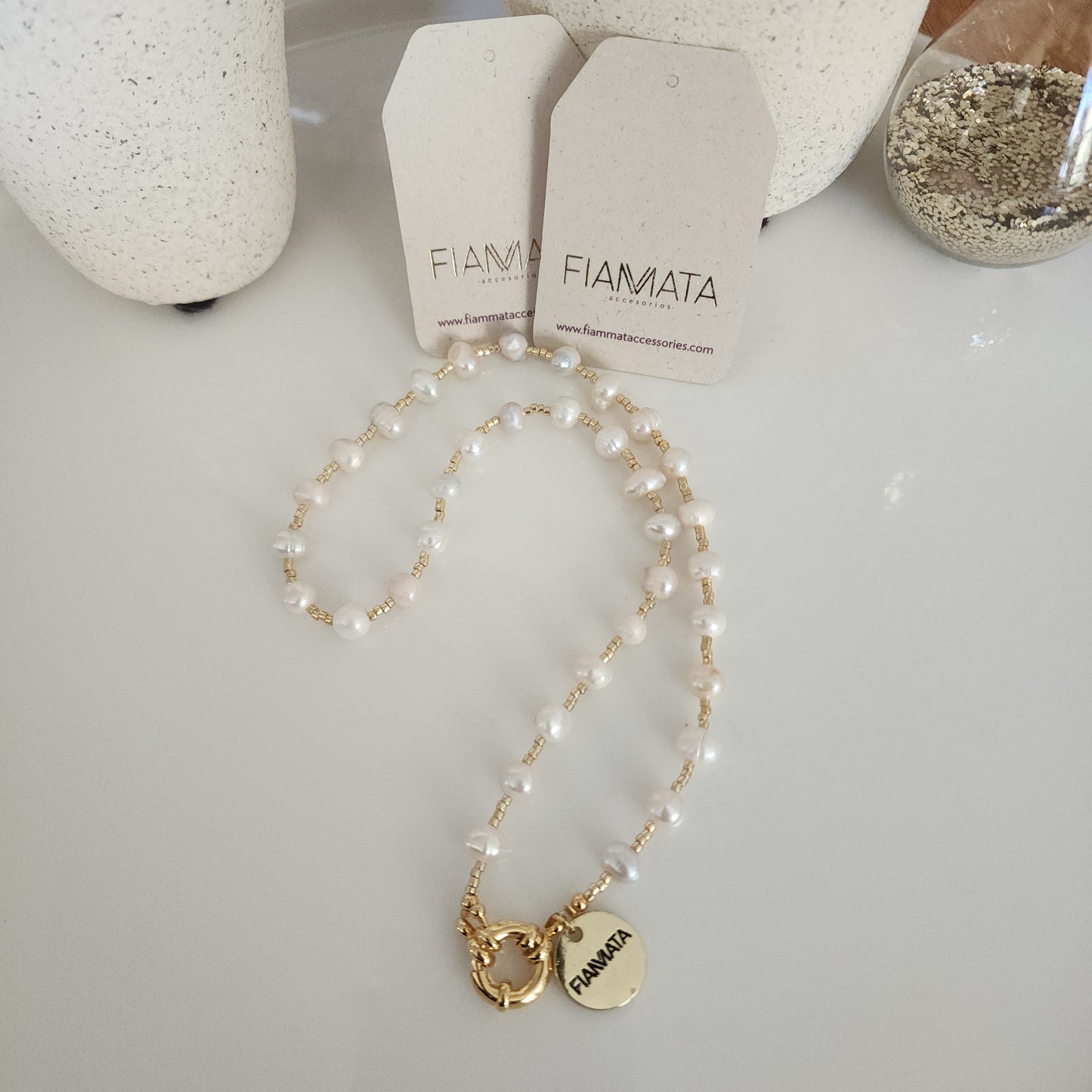 COLLAR PERLAS