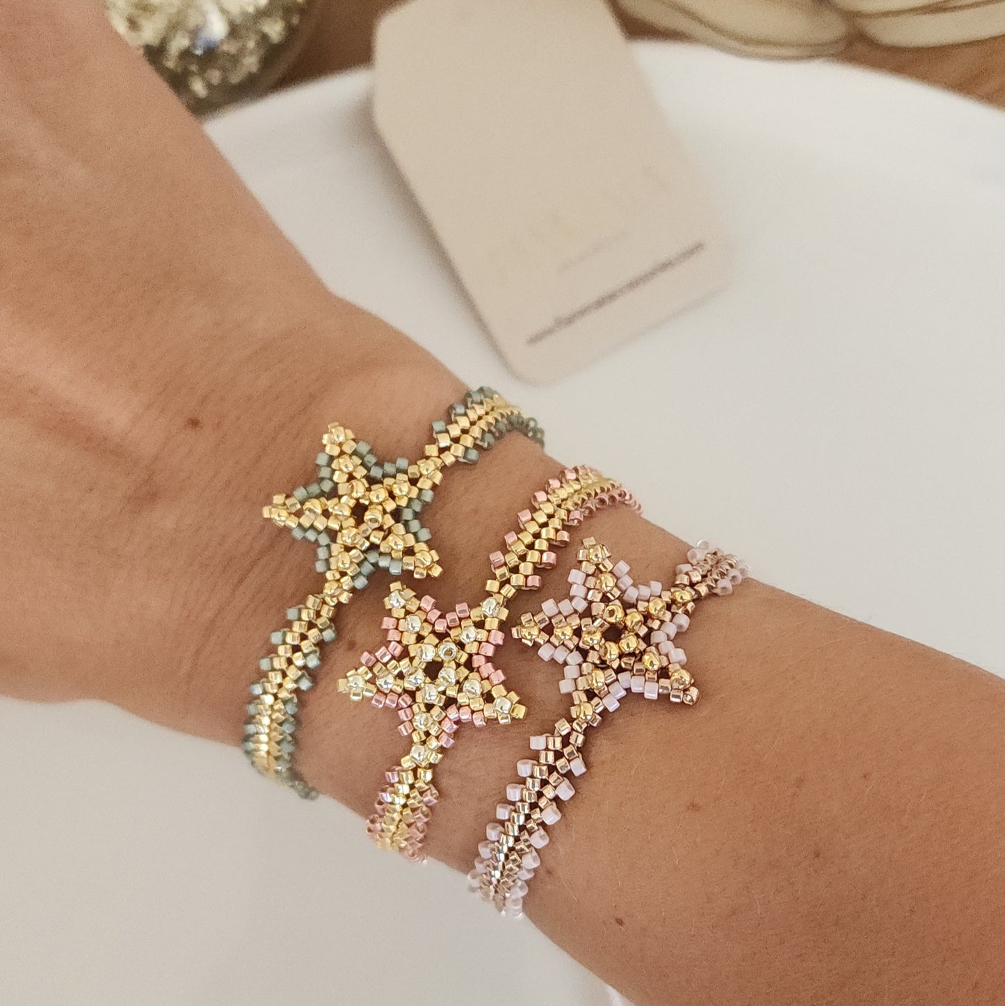 Pulsera Estrella Rocalla