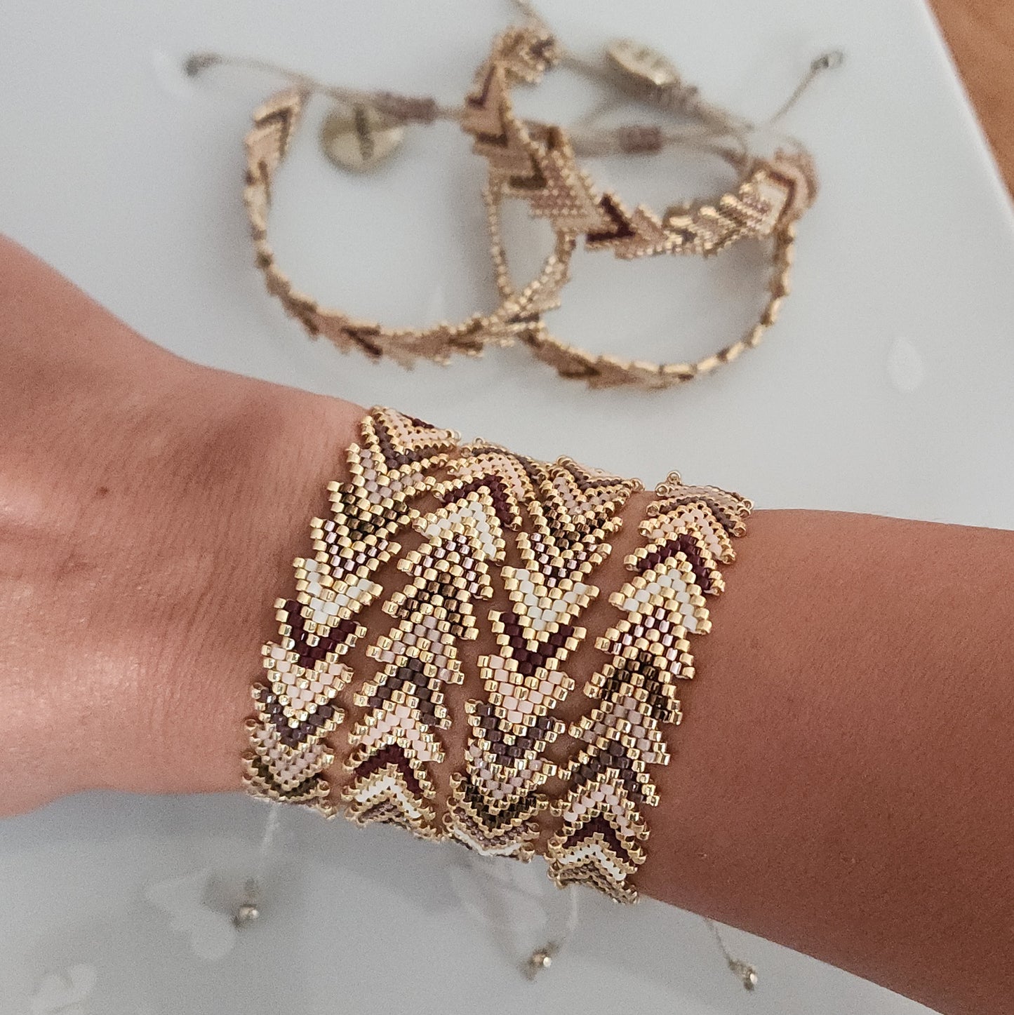 PULSERA MIYUKI PUNTAS FLECHA